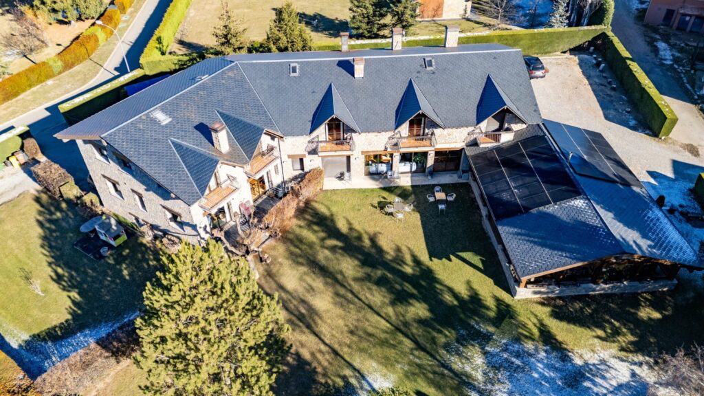 Hotel Pla del Pi. Foto aèria.